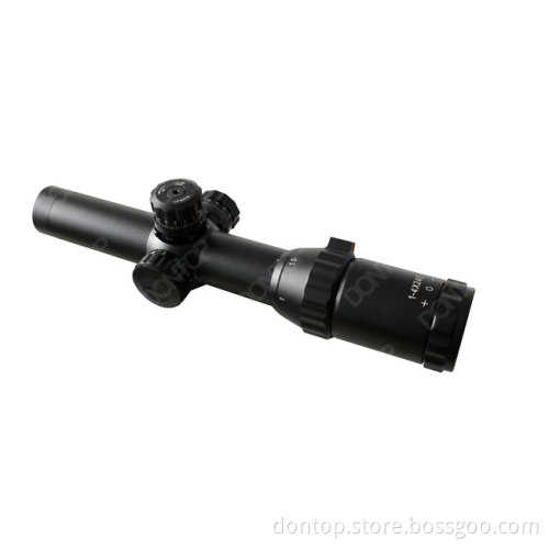 Dontop Optics 1-4X24 Side Focus Shooting Riflescope Airgun (RAN/1-4X24SFE)
